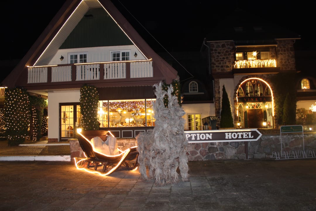 Außenansicht Meeressterne Hotel Forsthaus Damerow