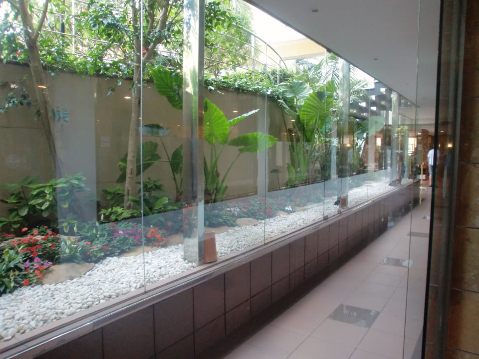 Gang zum Restaurant Hotel Cosmopolitan