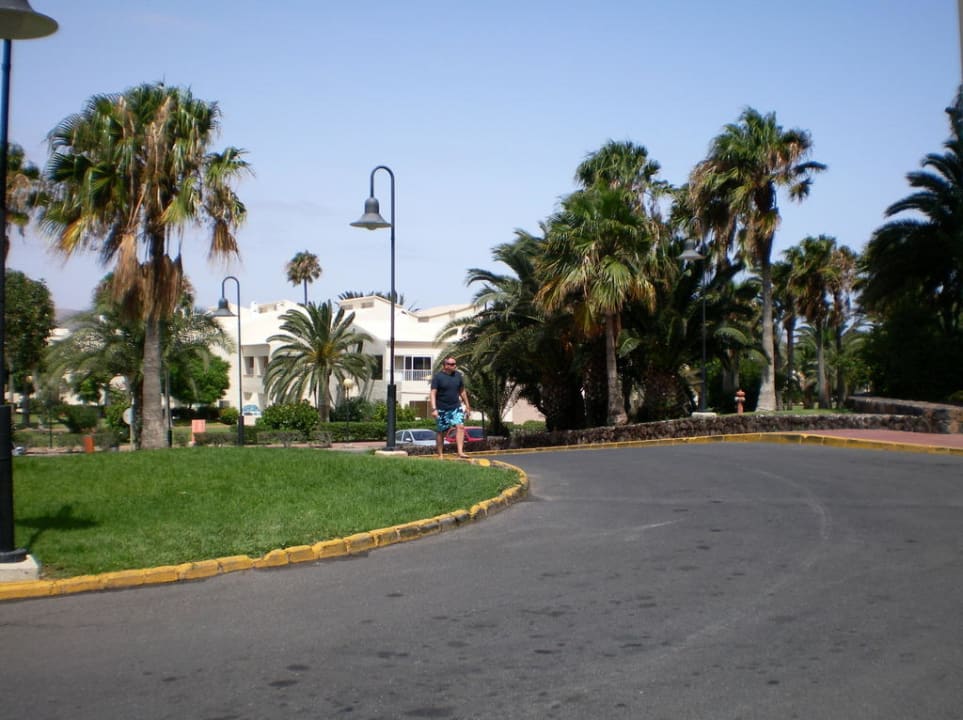 Einfahrt/Ausfahrt Hotel  Hotel Riu Oliva Beach - Hotel