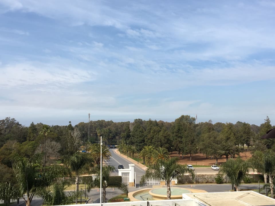 Ausblick Hotel Sofitel Rabat Jardin Des Roses