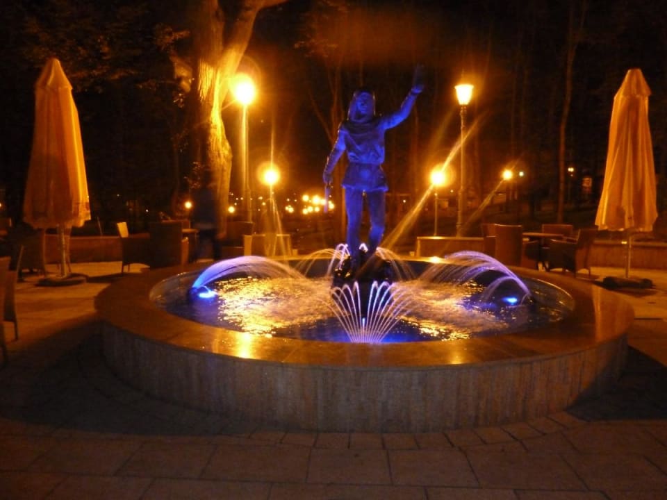 Fonatnna przed hotelem Hotel Grand Sal