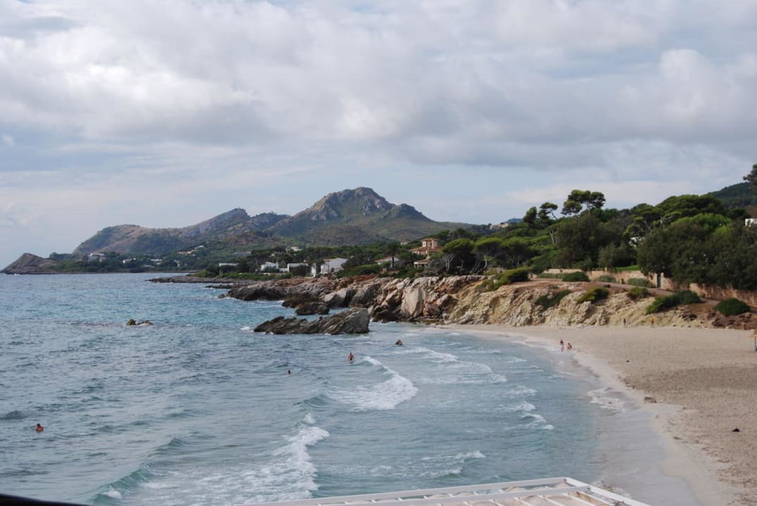 Ausblick von unserem Balkon Hotel Clumba