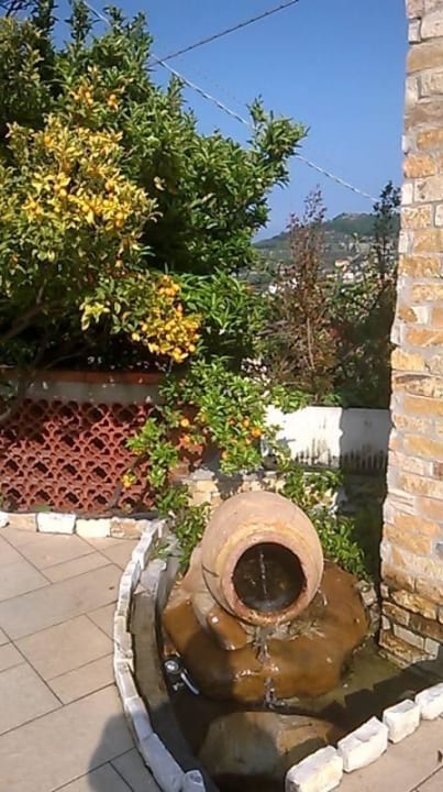 Am Rand des Pool´s Hotel Ca'Ligure