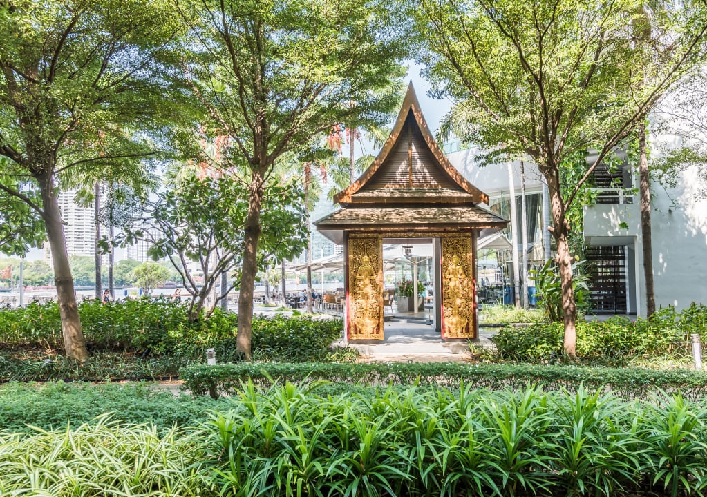 Gartenanlage Chatrium Hotel Riverside Bangkok