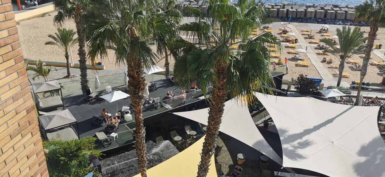Ausblick Calheta Beach