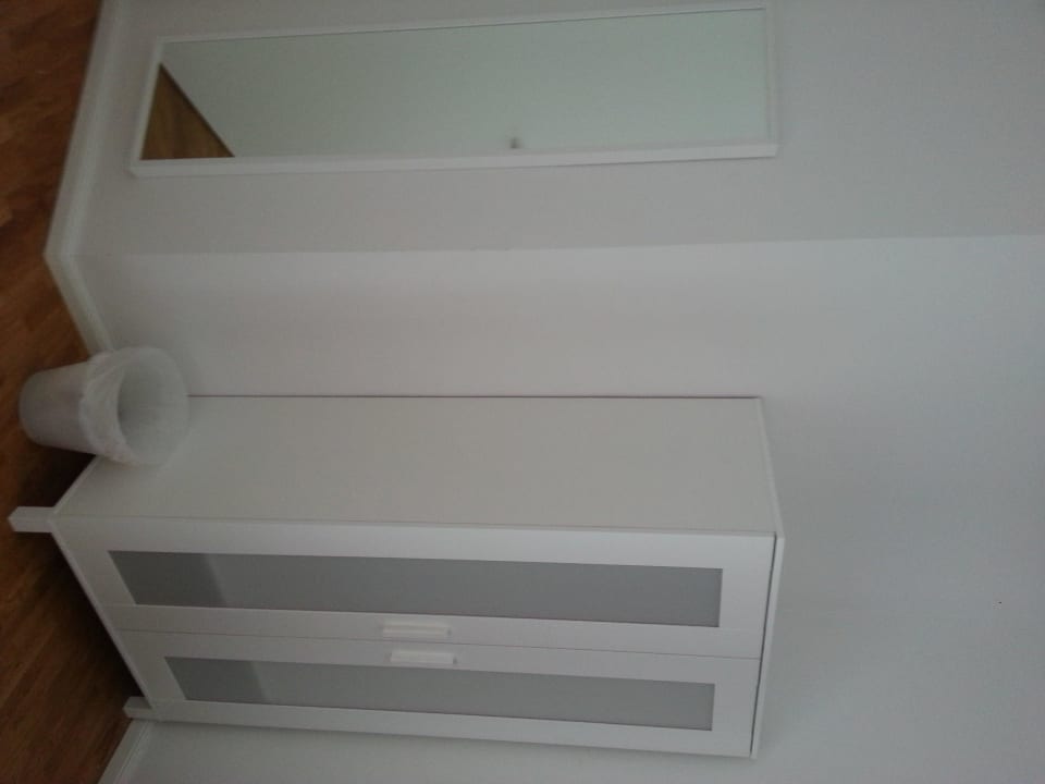 Einzige Ablagemöglichkeit Townside Hostel Bremen