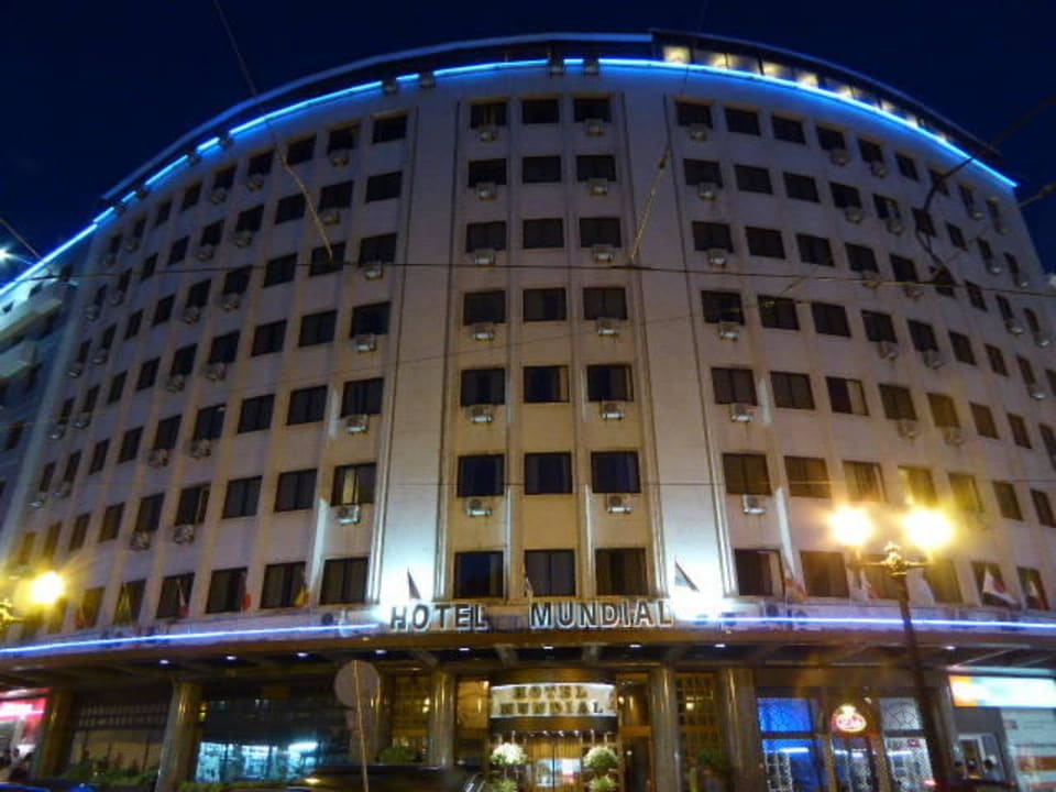 Früherer Haupteingang Hotel Mundial