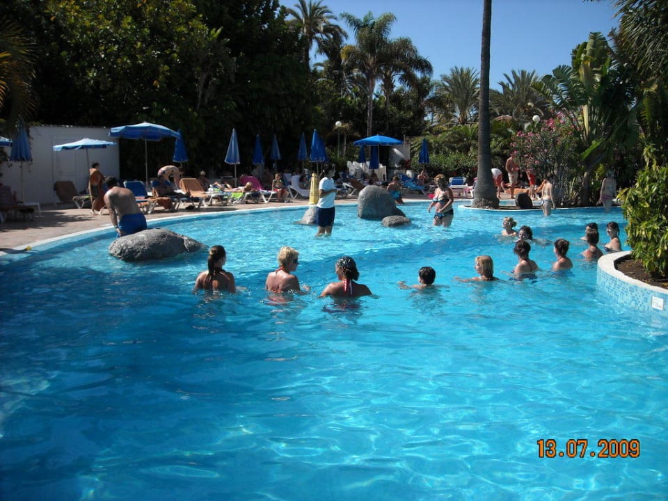 der Pool mit der geringsten Wassertiefe Gran Canaria Princess