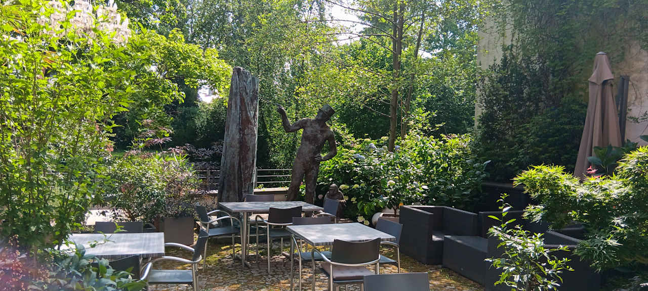 Gartenanlage Hotel Markgraf