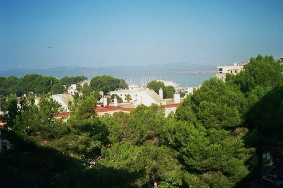 Ausblick vom Balkon Seramar Hotel Luna & Luna Park