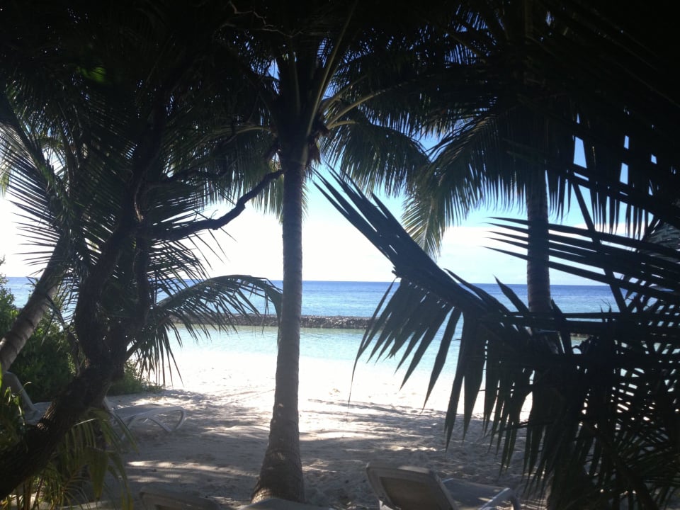 Von der Terrasse aus Kuramathi Maldives