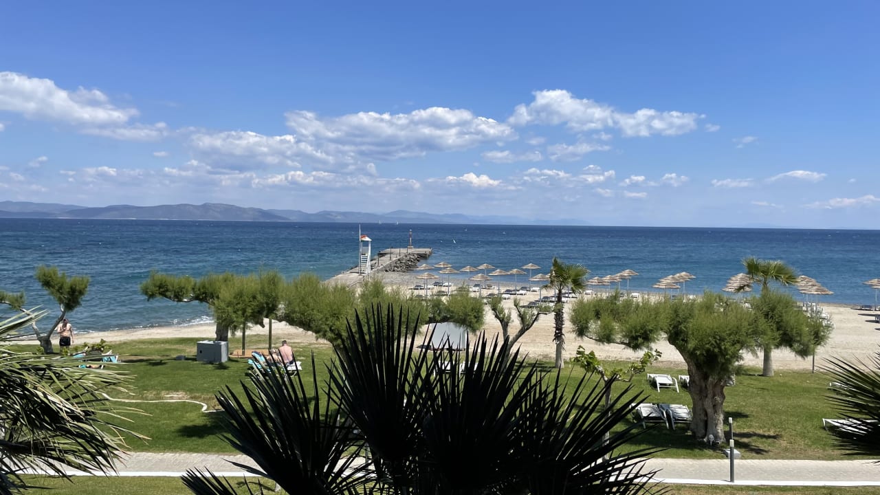 Ausblick TUI BLUE Oceanis Beach and Spa Resort