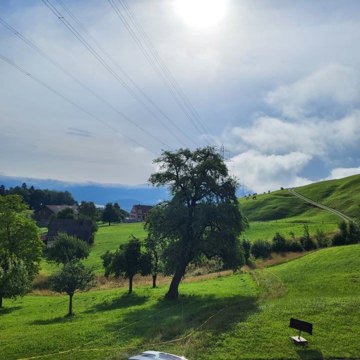 Ausblick Ferienwohnung Kalin-Friedlos
