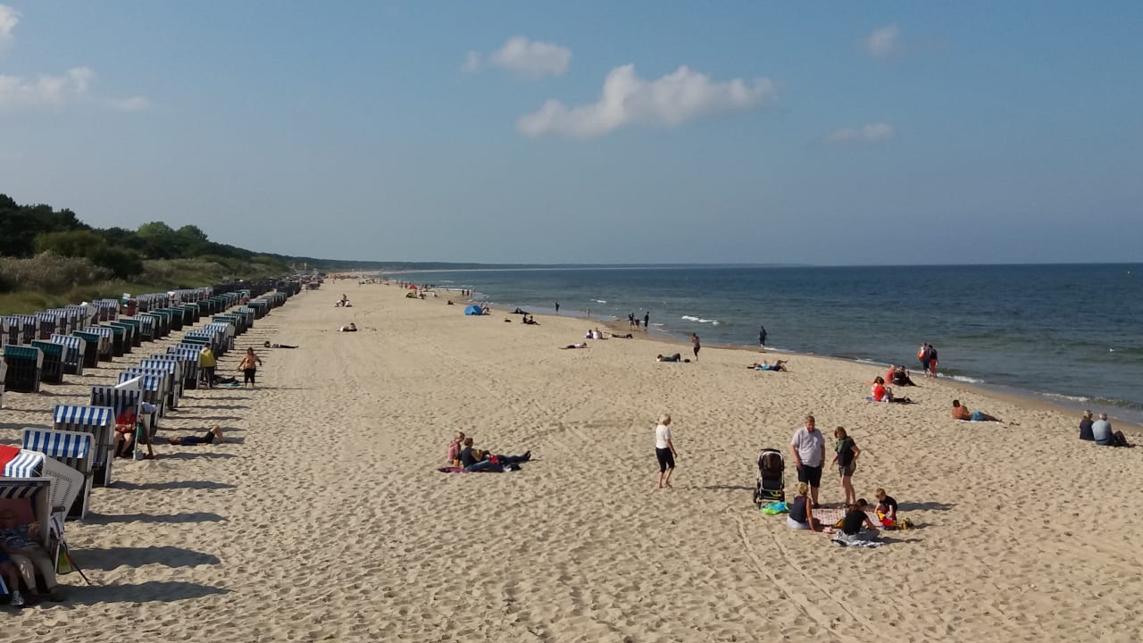 Strand Kleine Strandburg Zinnowitz