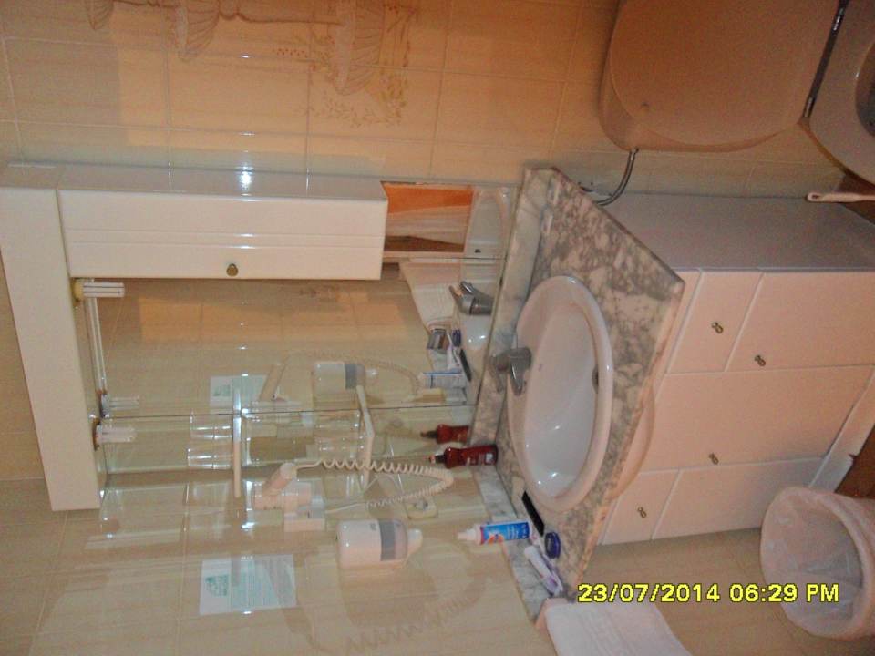 Waschbecken Bei Juan Playa Blanca