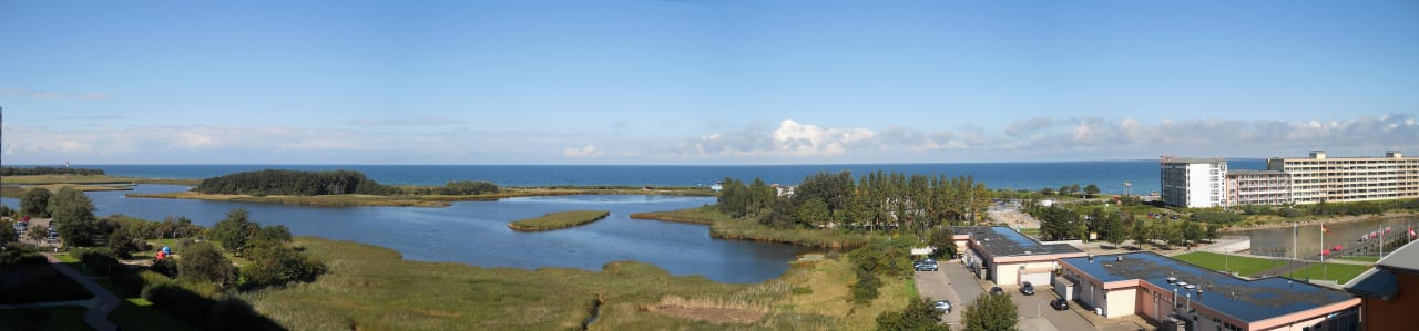 Panorama Blick von Haus D Heiligenhafen Ferienpark