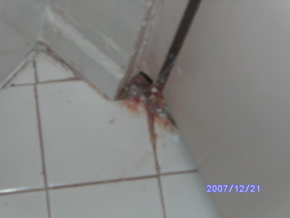 Hinter der Badezimmertür Lexington Hotel Miami Beach