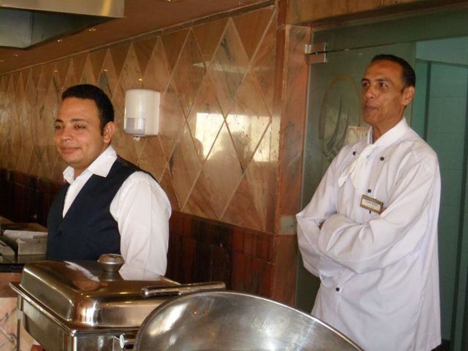 Küchenchef und Oberkellner Three Corners Happy Life Beach Resort