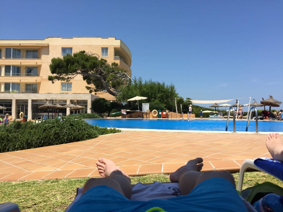 Blick Auf Den Pool Grupotel Natura Playa Platja De Muro Playa De