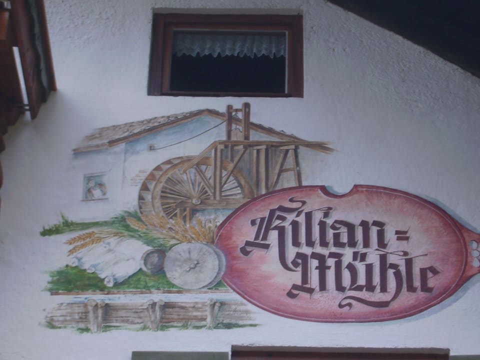 Hausmalerei Kilianmühle Gästehaus Kilianmühle