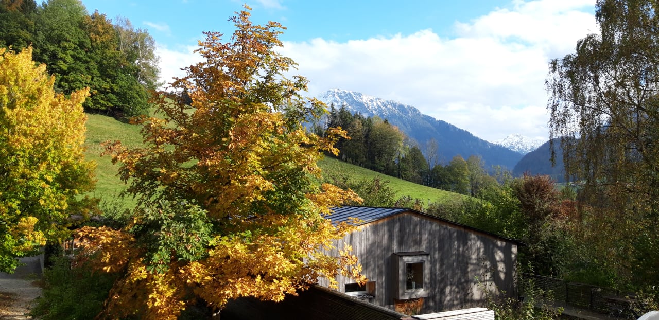 Ausblick Landhotel Maiergschwendt