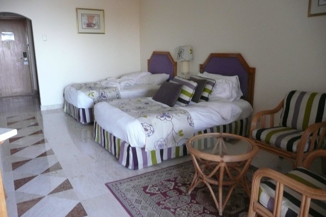 Blitzsauber und sehr bequeme große Betten Continental Hotel Hurghada