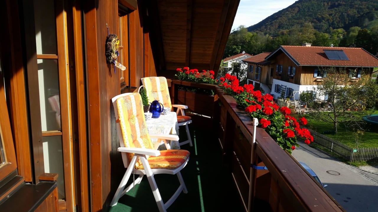Balkon Ferienwohnung Steger