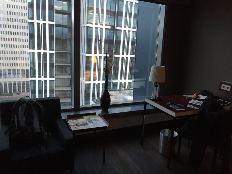 Aussicht aus dem 9. Stock Radisson Blu Hotel Frankfurt