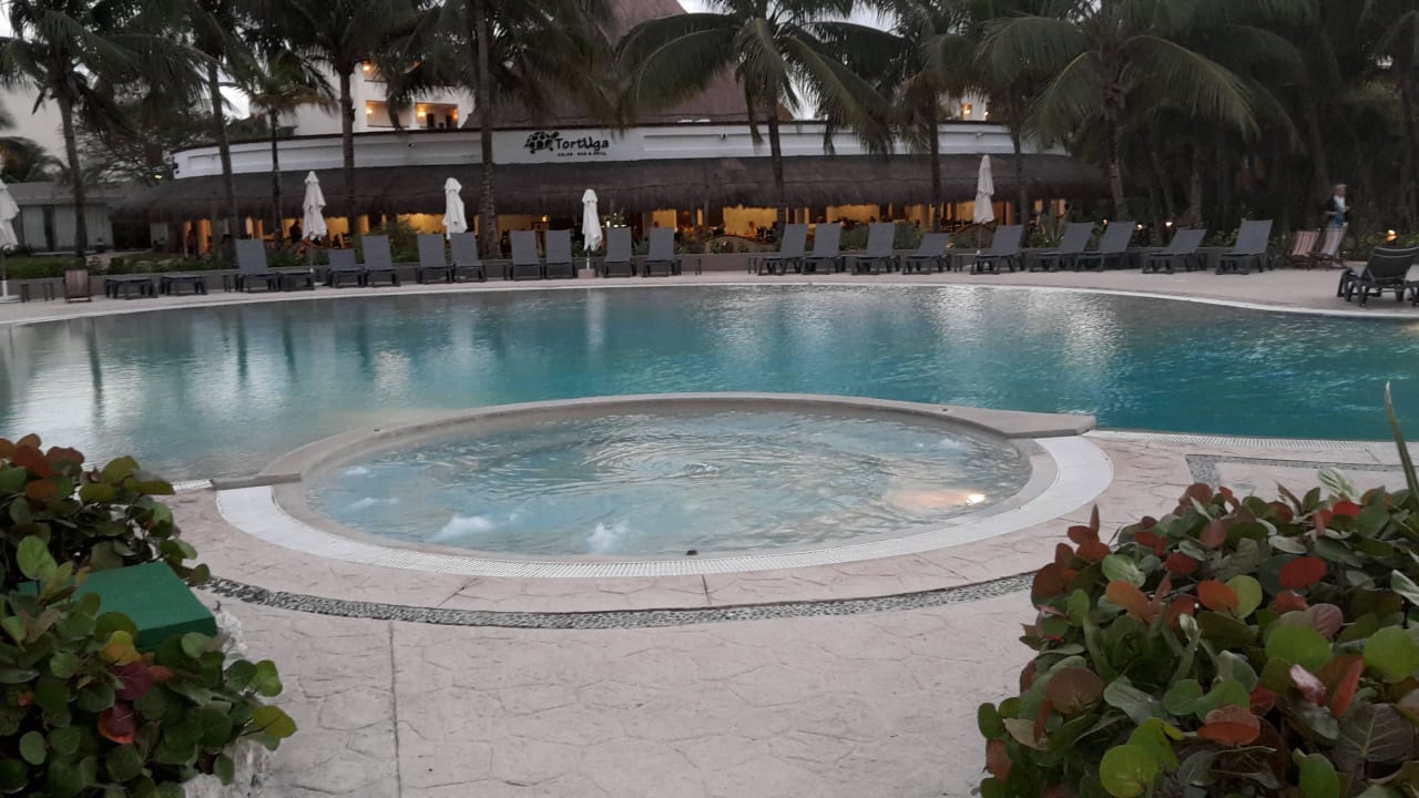 Blick auf den Pool Catalonia Playa Maroma