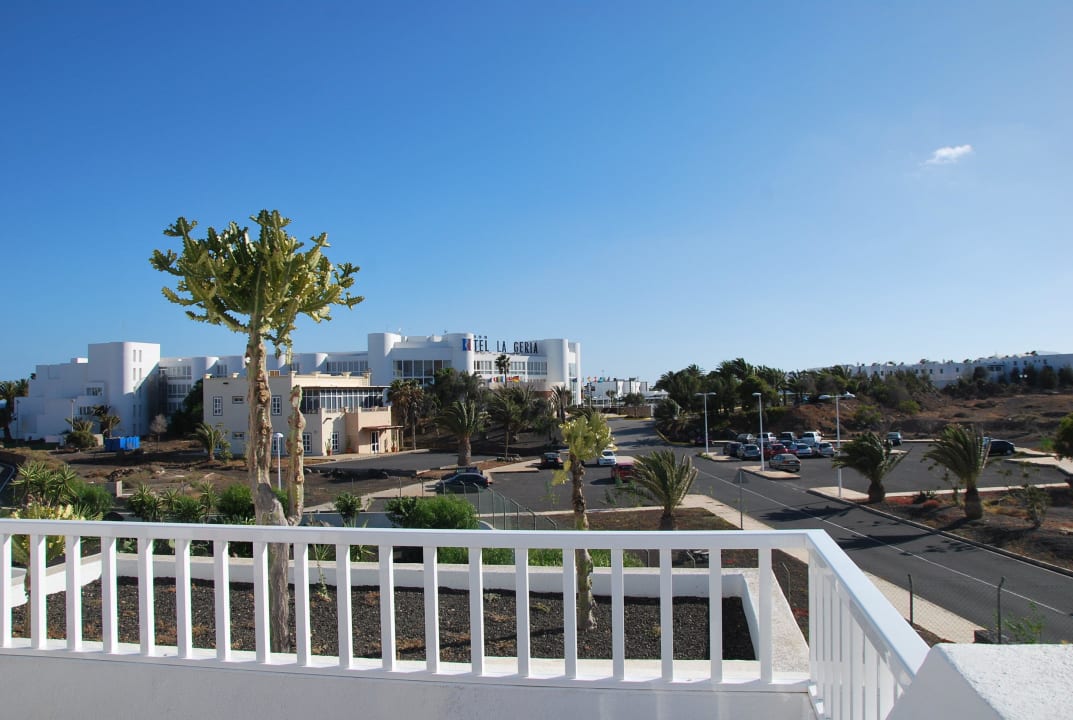 Ausblick von unserem Balkon Hotel Floresta