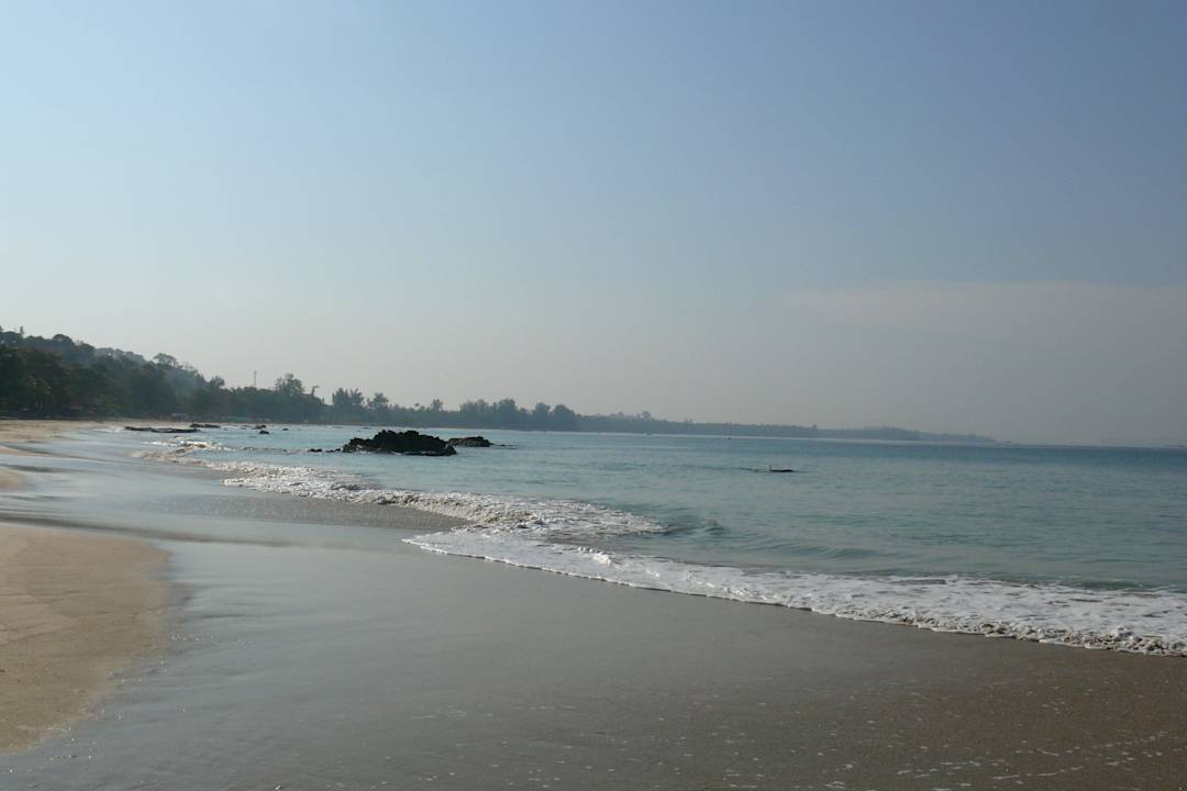 Beginnende ebbe Bayview - the beach resort