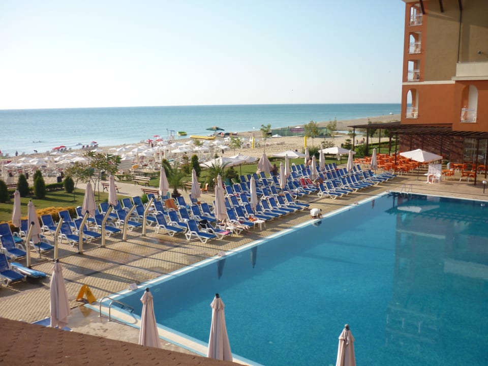 Ausblick von der Terrasse Sol Luna Bay