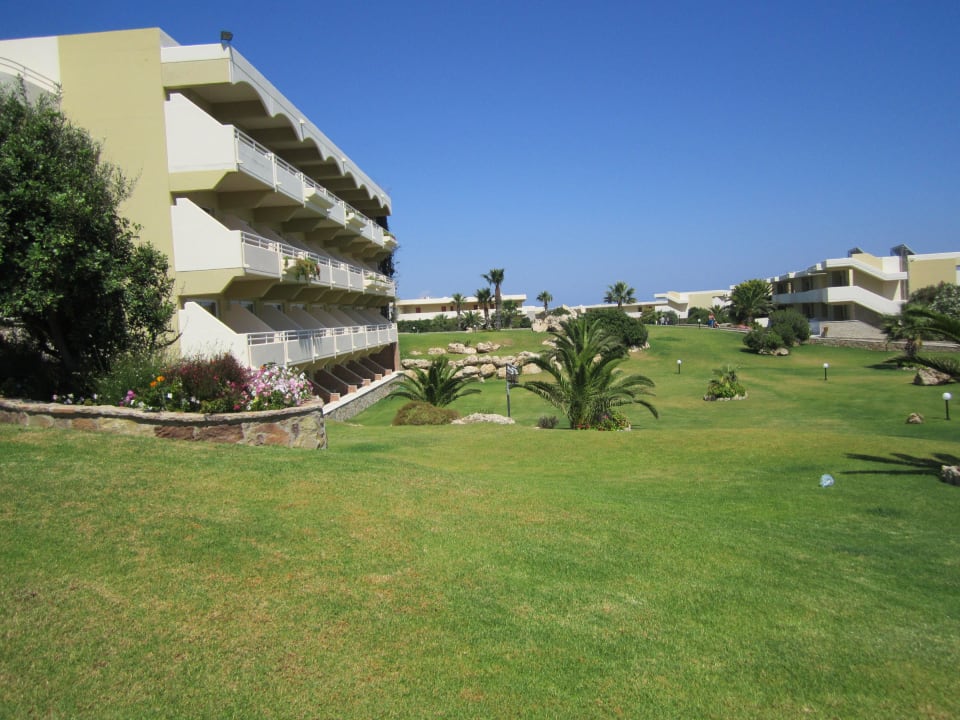 Mooie archtictuur Hotel Kalithea Mare Palace