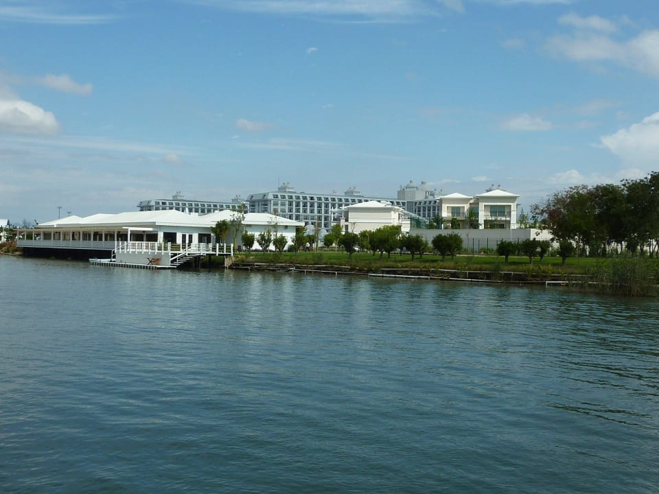 Blick zur Hotelanlage Titanic Deluxe Golf Belek