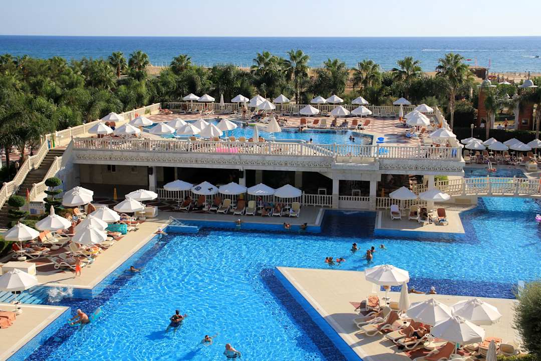 Ausblick Royal Taj Mahal Hotel