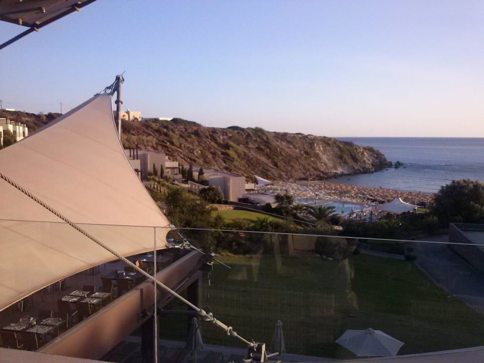 Ausblick von der Blue Bar Atlantica Mikri Poli Crete