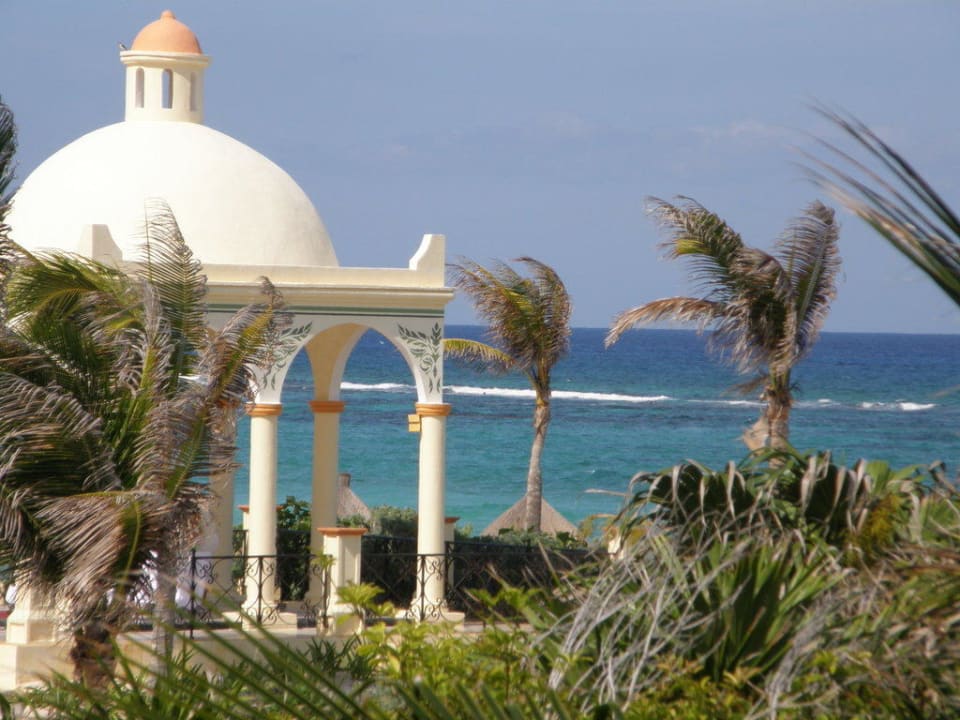 Ausblick vom Balkon Bahia Principe Grand Tulum
