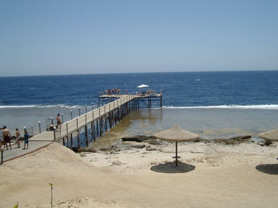 Steg zum Schnorcheln Sentido Akassia Beach