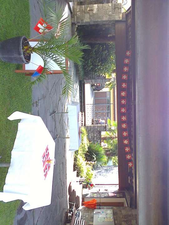 Eingangsbereich Hotel Albergo Mimosa