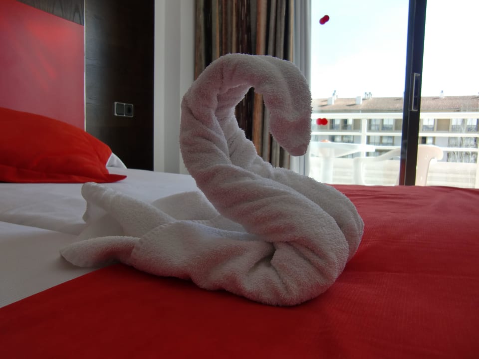 Deko zur Begrüßung an Anreisetag Bahía de Alcúdia Hotel & Spa