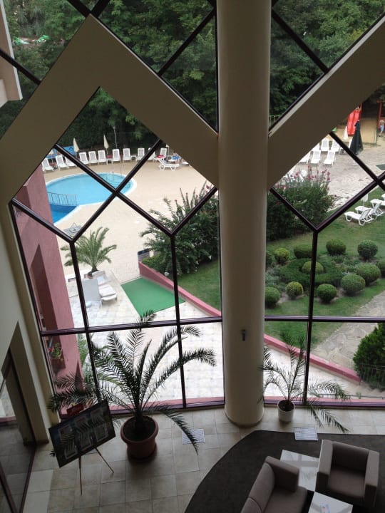 Blick nach draußen Odessos Park Hotel
