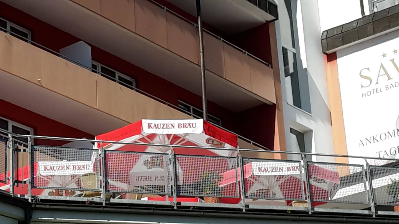 Terrasse SAVOY Hotel Bad Mergentheim