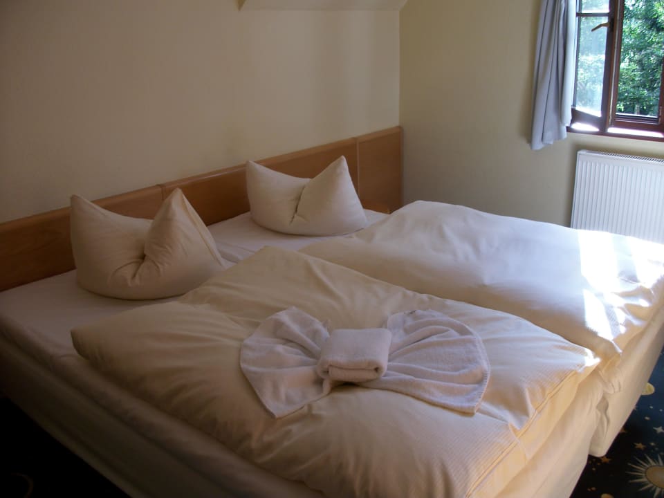 Bequeme, große Betten, gute Matratzen Hotel Stettiner Hof