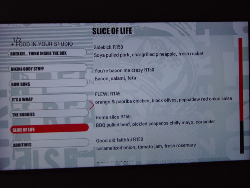 Gastro Radisson RED Cape Town