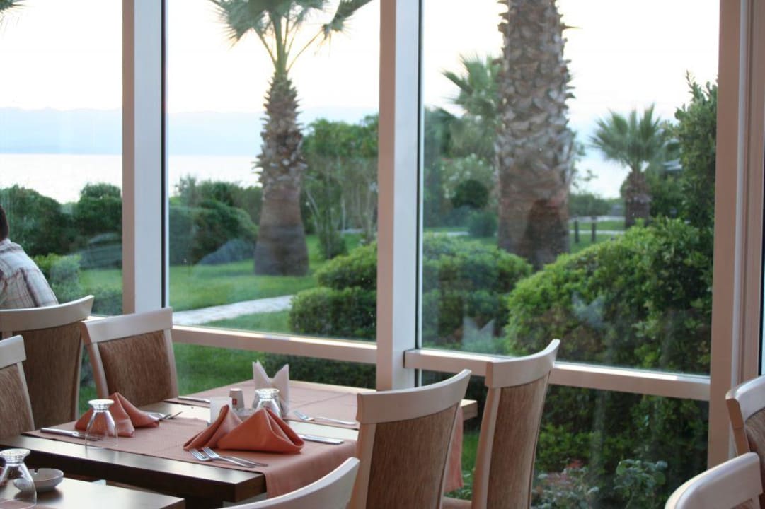 Restaurant bei Sonnenuntergang Hotel Babaylon