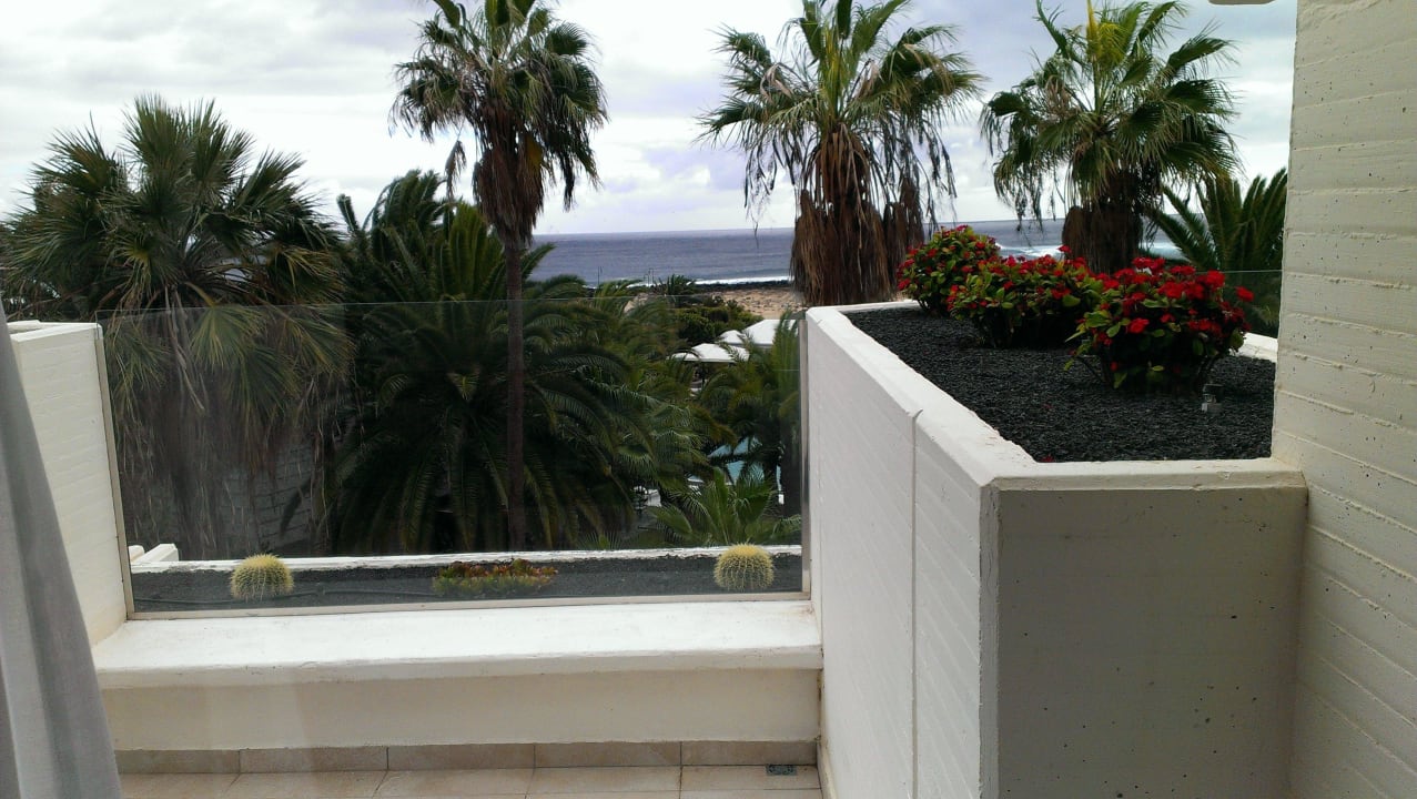 Ausblick vom Zimmerbalkon Paradisus by Meliá Salinas Lanzarote
