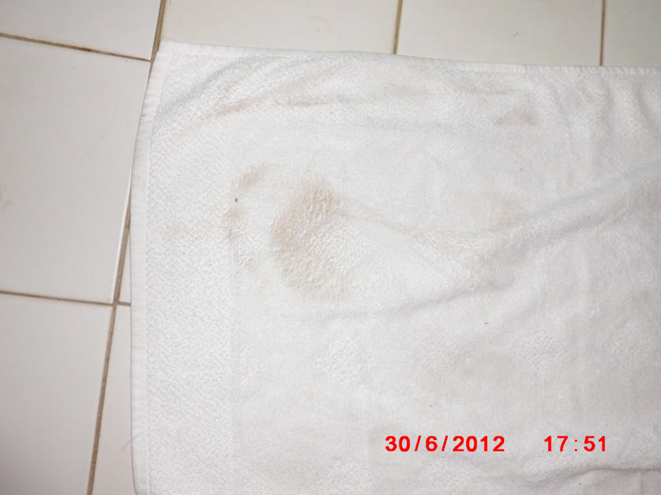 Nach dem Fliesen putzen Hotel Nesrine