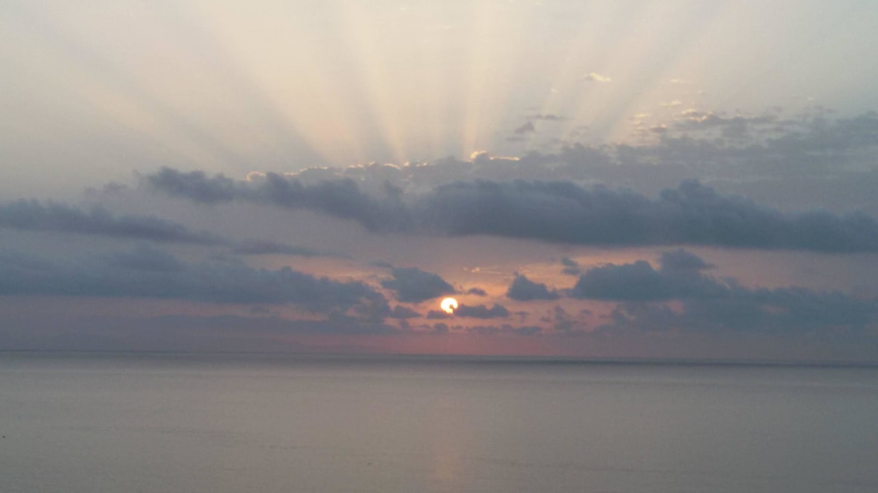 Sonnenaufgang - ein Traum! Hotel Calypso Beach