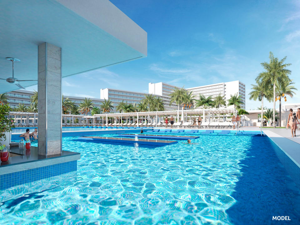 Pool Hotel Riu Palace Aquarelle