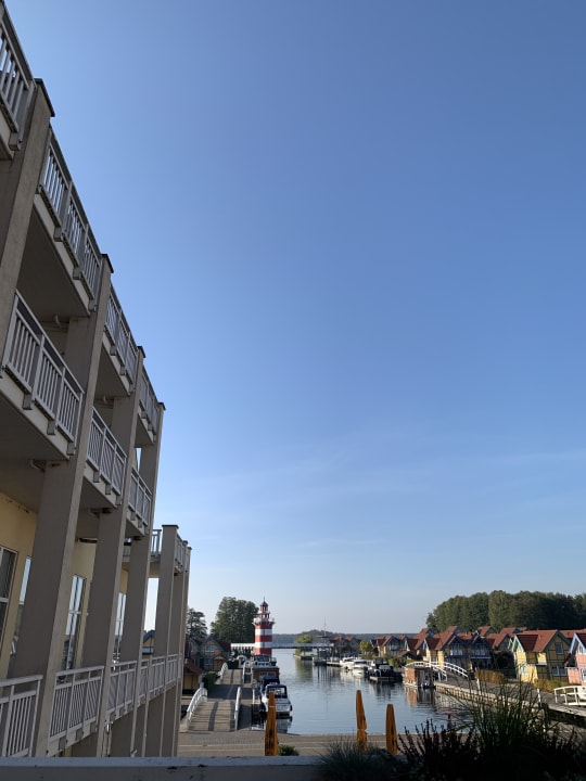 Außenansicht Precise Resort Hafendorf Rheinsberg